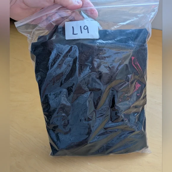 VTG Y2K AVIREX Men Long Sleeve Shirt Size XL Black Streetwear Baggy Loose Fit - Picture 12 of 12